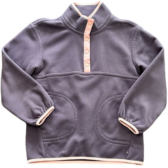 Athleta Girl Fleece Pullover Medium 8/10 - Picture 1 of 3